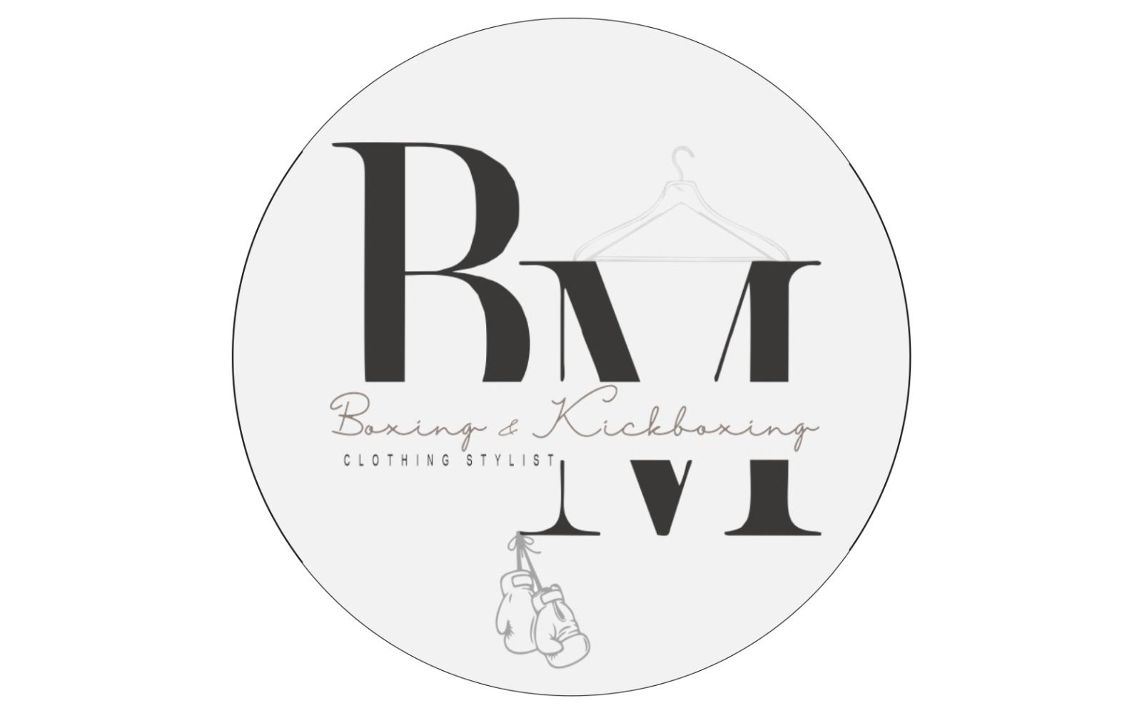 BM Boxing & Kickboxing Clothing Stylist logo